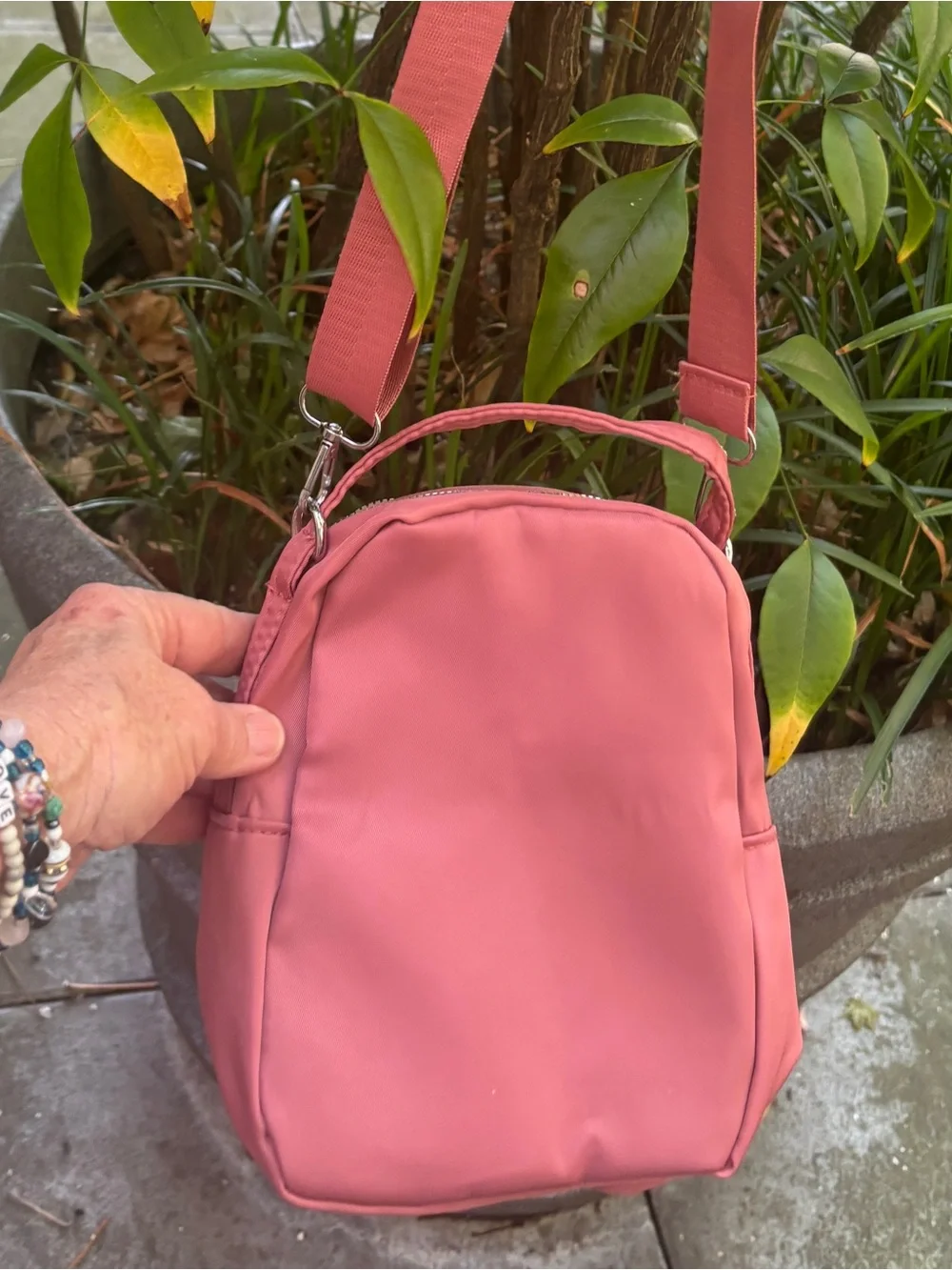 Pink Winnie-the-Pooh Mini Crossbody Bag